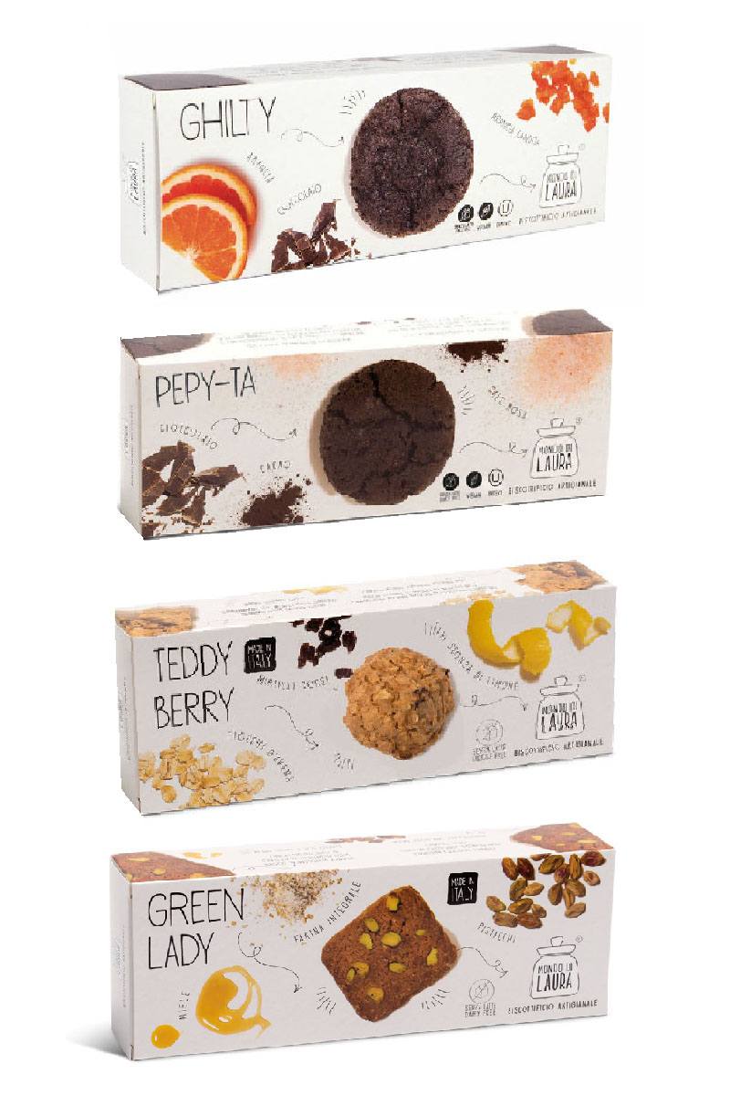 クッキー / 130g 12箱 / Mondo di Laura