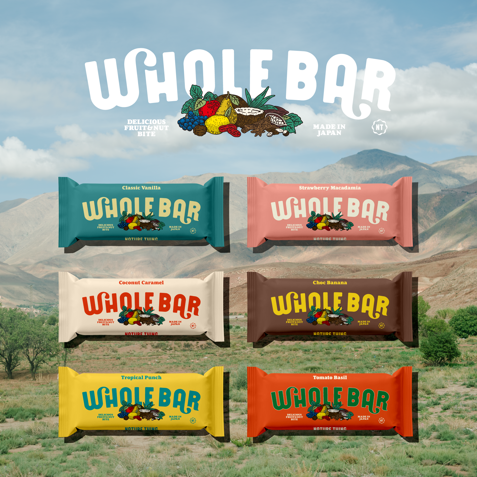 WHOLE BAR / 40g 12個 /  NATURE THING