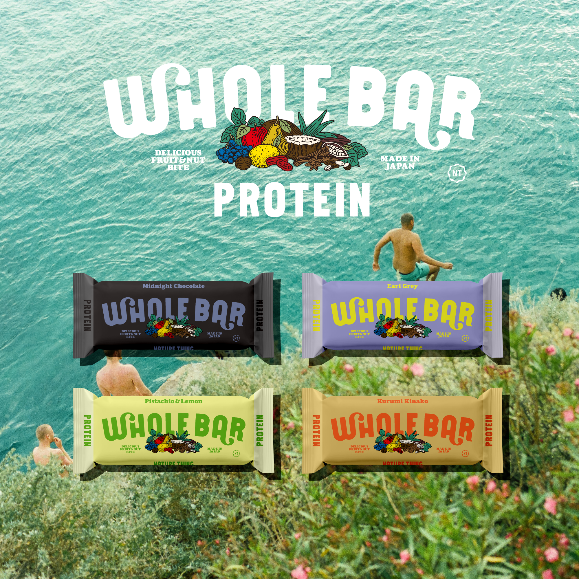WHOLE BAR Protein / 40g 12個 /  NATURE THING