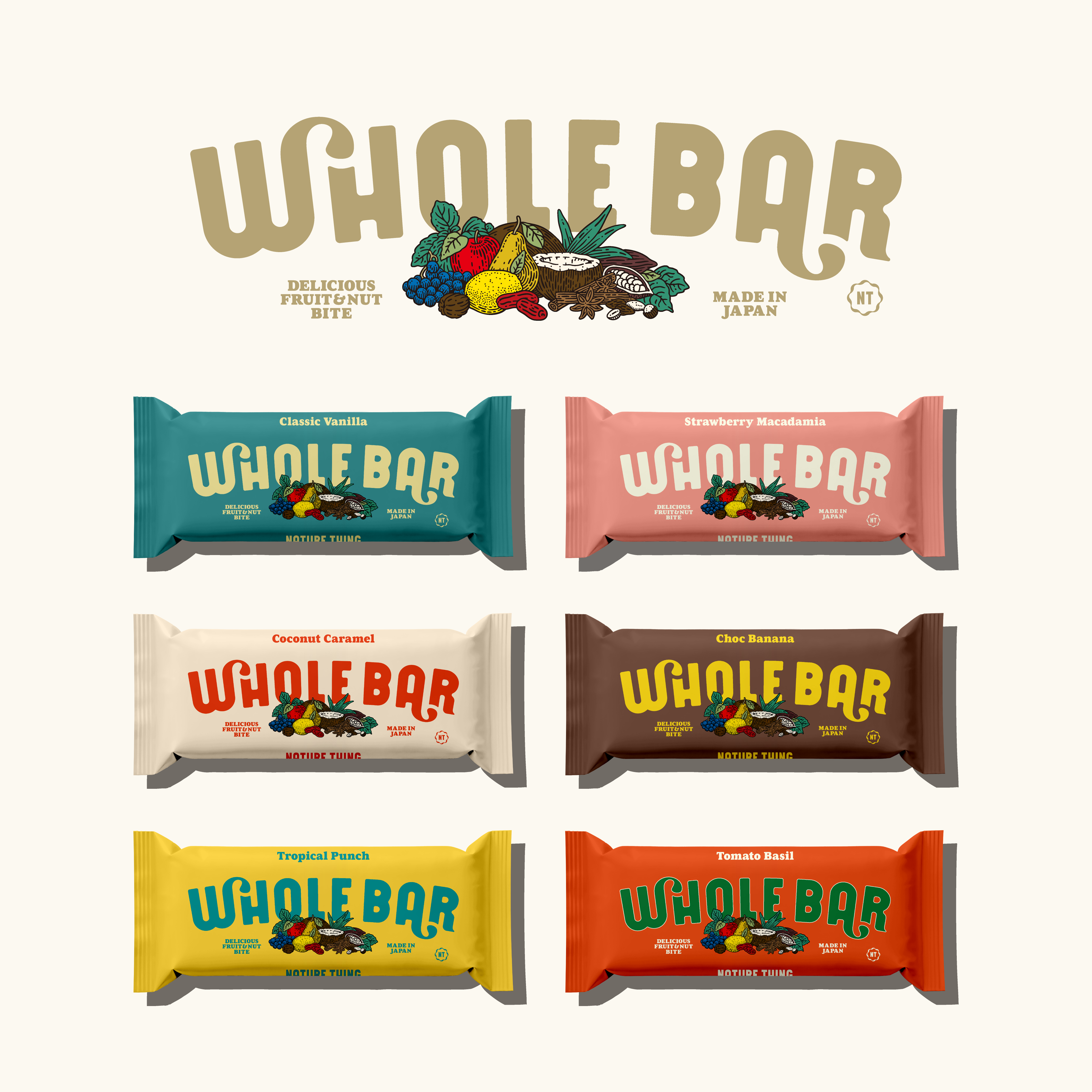 WHOLE BAR / 40g 12個 /  NATURE THING