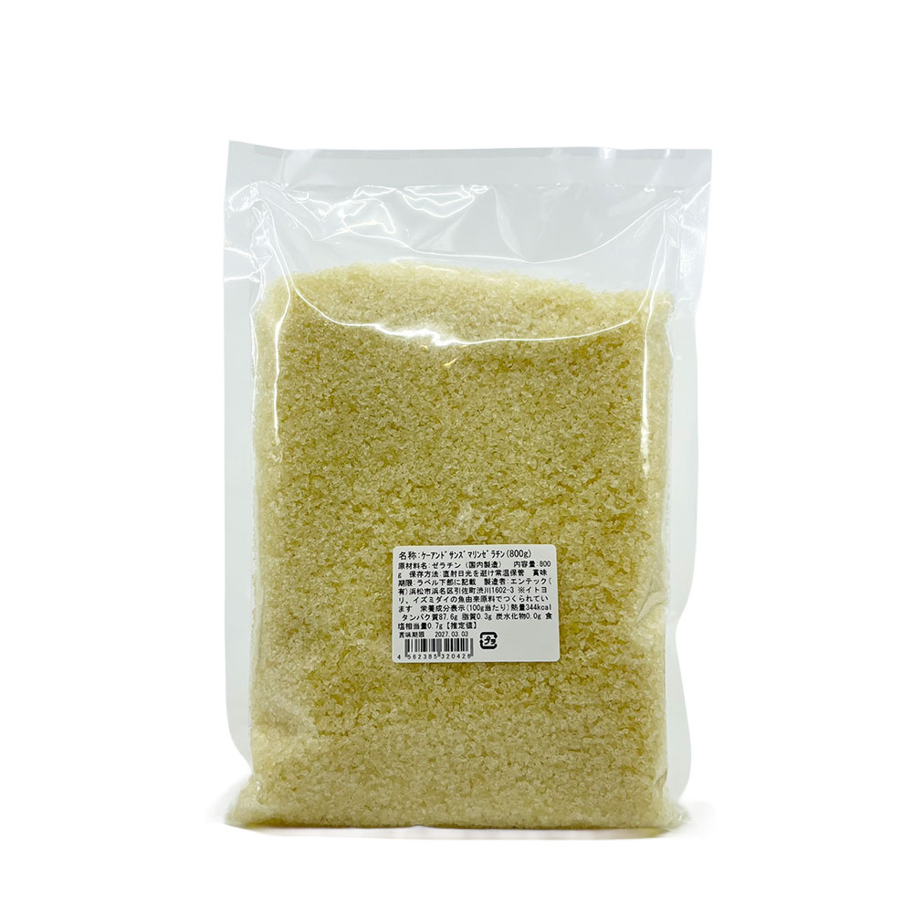 フィッシュゼラチン (マリンゼラチン)  / 35g / 800g / K and Son's
