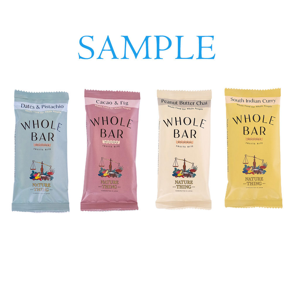 【サンプル】WHOLE BAR / 40g 4個 / Classic Organics