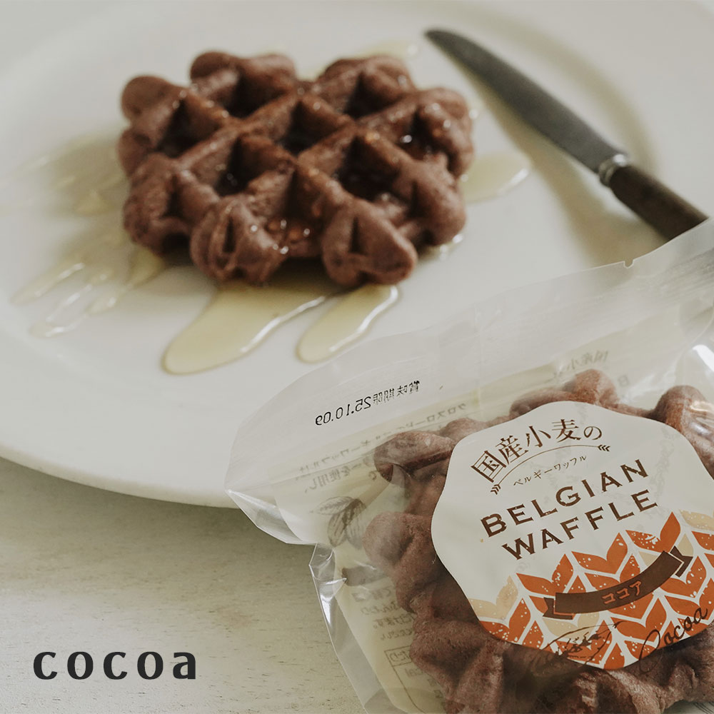 国産小麦のベルギーワッフル / 1ロット36袋 / クロスロード
